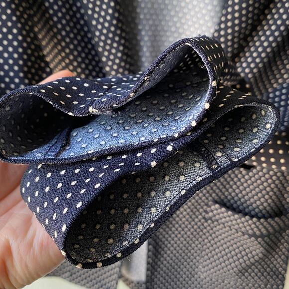 Scotch & Soda Maison Scotch SO CABANA Lightweight blazer, Black polka dot Size 2 - Picture 6 of 13